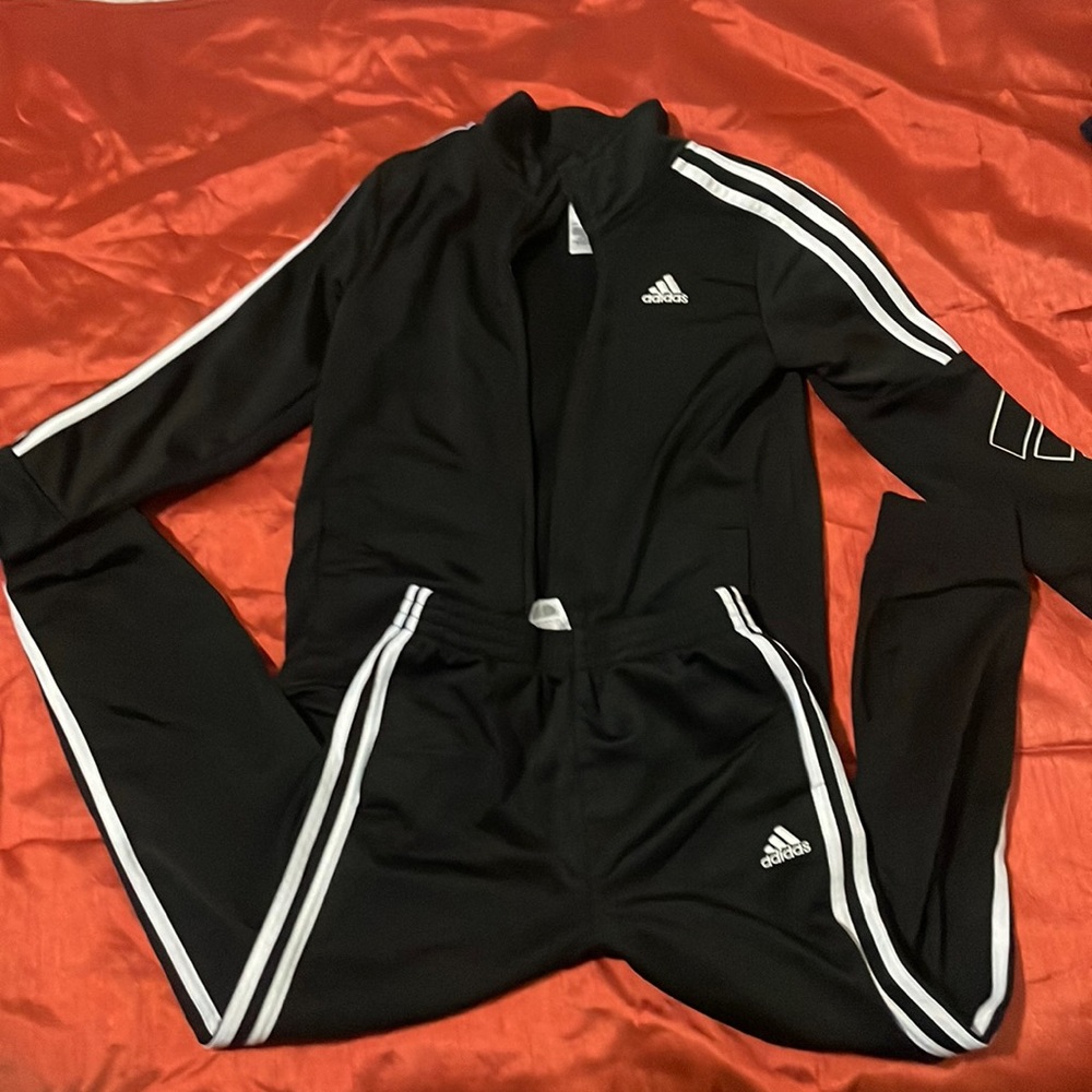 Boys Adidas track suit